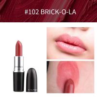ราคา แมค ลิปสติก MAC MATTE LIPSTICK 3g #102 BRICK-O-LA (8567315787)