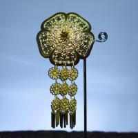 ราคา ปิ่นปักผมสีทอง ออเจ้า เครื่องประดับไทย เครื่องประดับผม ชุดไทย4 (1116640834)