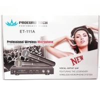 ราคา PROEURO TECH รุ่น ET-111A ไมค์ลอยมือถือคู่UHF โค้ดส่วนลดสำหรับลูกค้าใหม่ โค้ดส่วนลดของคุณคือ: NEWXWEQ (1644861167)