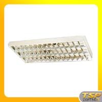 ราคา TSP Lighting │ (VF-292) โคมฝังฝ้าทีบาร์ตะแกรง (สะท้อนแสงเยอรมัน) อลูมิเนียมนอก ขานีออนบิดล็อค (22688548116)