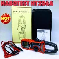 ราคา คลิปแอมป์ HABOTEST HT206A clamp multimeter digital คลิปแอมป์ เเคล้มป์มิเตอร์ มิเตอร์วัดไฟ มัลติมิเตอร์ดิจิตอล (7789931153)