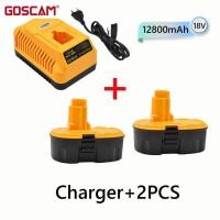 ราคา ✿2021 18โวลต์12800มิลลิแอมป์ชั่วโมง Ni-MH เครื่องมือไฟฟ้าสำหรับ Dewalt DC9096 DE9039 DE9095 DW9098 DE9503เปลี่ยน (28323838271)