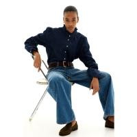 ราคา H&M(เอชแอนด์เอ็ม) เสื้อเชิ้ตเดนิมตกแต่งด้วยรายละเอียดลูกไม้ ผู้หญิง 1260356_2 (26724335168)