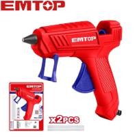 ราคา EMTOP ปืนกาวไฟฟ้า (เล็ก) 100 วัตต์ รุ่น EGGU1401 ( Hot Melt Glue Gun ) - ปืนยิงกาวนิยมสูง (26550436003)