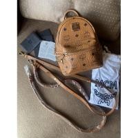 ราคา MCM x-mini สีน้ำตาล original #used ส่งต่อมือสอง สภาพดี (9652785702)