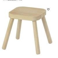 ราคา IKEAshopping IKEA เก้าอี้ เตี้ย ไม้จริง FLISAT ฟลิแซท สตูล เด็ก, ไม้สน (24740842456)