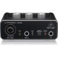 ราคา USB AUDIO INTERFACE U-PHORIA BEHRINGER #UM-2 (13513680518)