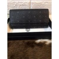ราคา New✨MCM LONG WALLET In Black (7168361325)