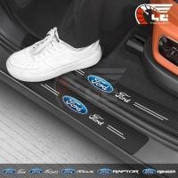 ราคา Ford รถประตู Sill Protector แผ่นสติกเกอร์ด้านหลังกันชนเกณฑ์สติกเกอร์สําหรับ Fiesta Focus Ranger Raptor Mustang Everest Ecosport Escape อุปกรณ์เสริม (25328717578)