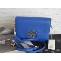 ราคา Tory Burch Britten Pebbled Leather Combo Crossbody Bag (13475136810)