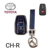 ราคา เคส TPU หุ้มรีโมทกุญแจรถรุ่น Toyota CH-R 3ปุ่ม Smart key พร้อมพวงกุญแจ (23179393586)