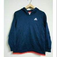 ราคา เสื้อมีฮู้ด adidas แท้% มือสองสภาพดี (2041413864)