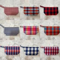 ราคา กระเป๋าถือผ้าขาวม้า กระเป๋าใส่ของ ใส่เครื่องสำอาง (22264611739)