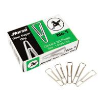 ราคา Horse Gem Paper Clip No.1 ลวดเสียบกระดาษ ชนิดเหลี่ยม 1 กล่อง/50 ตัว (6134745424)