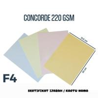 ราคา Concorde Paper F4 220 gr เนื้อหา 50 แผ่น / Concorde Paper F4 / กระดาษใบรับรอง F4 (44014632850)