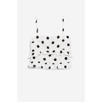 ราคา #ส่งต่อ Topshop เสื้อสายเดี่ยวลายจุด ของใหม่ UK6 (4768509873)