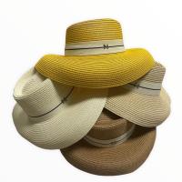ราคา หมวกสานปีกกว้างA027ทรงโดมคาดขาวเส้นดำ ประดับด้วยตัว M หมวกใส่เที่ยว หมวกกันแดด มี 3 สี (11155355245)