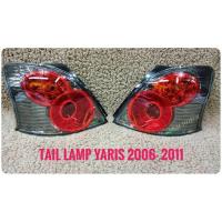 ราคา ไฟท้าย YARIS LED RS 2006 2007 2008 และ ปี 2012ไฟท้ายแต่ง ยาริส taillamp toyoya yaris rs led red smoke (5656135817)