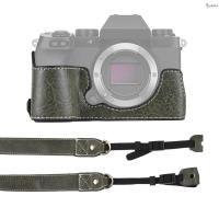 ราคา กล้องครึ่งกรณีเปลี่ยนสําหรับ Fuji XS10 กล้องด้านล่างกรณีหนัง PU ครึ่งกล้องกรณีกล้อง Muswn-1 (26033532974)