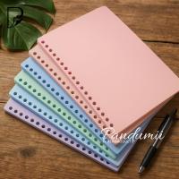 ราคา หลากสีหลวมBinder A5 หลวมใบB5 HvsสีBinderเติมA4 Journalเติมกระดาษสีเนื้อหาA5 หลวมBinderกระดาษA5 สีธรรมดาA6 เติมBinder A5 (40564729714)