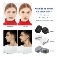 ราคา 2 ชิ้น Jaw Exerciser สำหรับผู้ชายและผู้หญิง ซิลิโคนเม็ด Jawline Trainer & Shaper ปลอด BPA (26137193395)