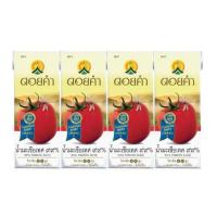 ราคา 2 แพ็คสุดท้ายดอยคำ น้ำมะเขือเทศ 99% | 200 มล. x 4 กล่อง (11832972803)