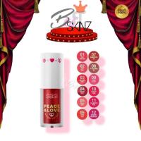 ราคา [ML38] Sasi Peace & Love Watery Lip Tint ศศิ พีซ แอนด์ เลิฟ วอเตอร์รี่ ลิป ทินท์ ลิปเก้า ขนาด 5 g. (41801719562)