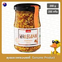 ราคา โคลส์ซอสโฮลเกรนมัสตาร์ด 200กรัม - Coles Wholegrain Mustard 200g. (26562093069)