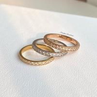 ราคา Single blink 14k ring. (แหวนเพชร CZ ล้อมทั้งวง งานชุบ 14k สแตนเลส สวย ทน เงา โดนน้ำ โดนน้ำหอมได้สบายๆเลยค่ะ) (7216277585)