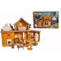 ราคา Ruihua Xing Masha and the Bear-Luxury Furry Bear House ชุดเฟอร์นิเจอร์บ้านตุ๊กตาหมี ขนาดใหญ่ 5P82 (25621096688)
