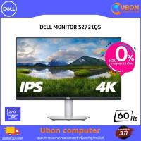 ราคา [ผ่อน0%,เเถมGift Voucher 100 บาท] DELL MONITOR S2721QS 27Inch 4K (3840 x 2160) IPS 60 Hz ประกันศูนย์ DELL 3 ปี (11876675287)