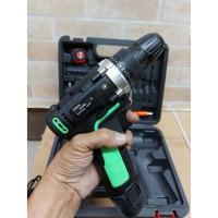 ราคา RSK สว่านไร้สาย 28V 2 ระบบ ปรับสปีดได้ สำหรับเจาะไม้ เหล็ก ขันน็อตสกรู พร้อมแบตเตอรี่ 2 ก้อน แท่นชาร์จแบต สายอ่อน ดอก (27507010468)