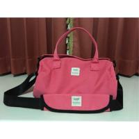 ราคา ส่งต่อ Anello mini drum boston bag สีชมพู ของแท้ (1043013137)