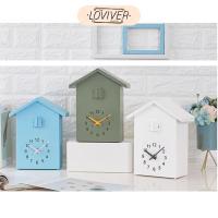 ราคา LOVIVER Movement Cuckoo Tell f/ โต๊ะทํางาน สีขาว (28828379157)