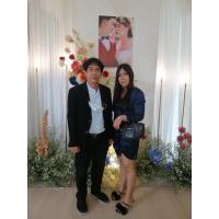 ราคา ชุดเดรสสั้นสีน้ำเงิน ชุดออกงานมือสอง ✌️ (28435441864)