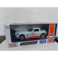 ราคา Motormax Mercedes Benz SLS AMG GT3 with Gulf Livery Light Blue with Orange Stripe 1/24 (16495574668)