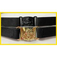 ราคา เข็มขัดทหารบก หัวเข็มขัดทหารบกแบบเกี่ยว พร้อมสายไนล่อนสีดำติดตีนตุ๊กแก (23942347698)
