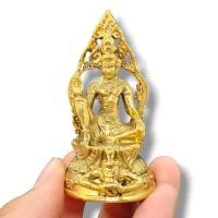 ราคา MUT[88]องค์พ่อจตุคามรามเทพ ประทับนั่งบัลลังก์พระราหู เนื้อโลหะทองเหลืองสูงประมาณ3นิ้ว บูชาขอพรด้านความสำเร็จ (19580767533)