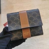 ราคา [CO220503436] Celine / Tri-fold Short Wallet (11495568442)