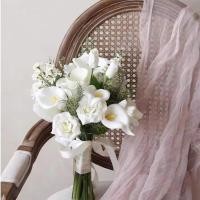 ราคา เจ้าสาวถือดอกไม้ เพื่อนเจ้าสาวถือดอกไม้ ช่อดอกไม้แต่งงาน อุปกรณ์ประกอบฉากการยิง ช่อดอกไม้เจ้าสาว (29183476345)