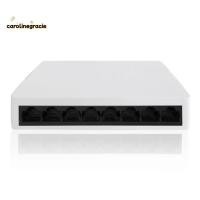 ราคา 100m Unmanaged Network Ethernet Switch Fast RJ45 LAN Switching Hub Ethernet สมาร์ทเดสก์ท็อปสวิทช์ 8 พอร์ต EU Plug ใช้งานง่าย (26421965238)