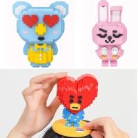ราคา ตัวต่อนาโนไซส์ XL - Loz 9238 - 9239 / DM 3095 BT21 Tata Cooky Koya (24159946783)