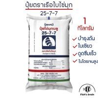 ราคา ปุ๋ยสูตร 25-7-7 ตราเรือใบไข่มุก ปุ๋ยเคมี ปุ๋ยบำรุงต้น เร่งใบ (23258571412)
