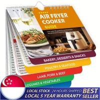ราคา คู่มือทําอาหารหม้อทอดอากาศแม่เหล็ก, อาหาร 120+, กันน้ํา, แม่เหล็กติดตู้เย็น, เวลาทําอาหารง่าย (27332533351)