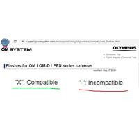 ราคา Olympus FL-LM1 Shoe Mount Flash for OM-D / PEN series cameras, LM1, FLLM1 FLLM-1 เป็นแฟลชติดหัวกล้องจากค่าย Olympus  ใช (26165898771)
