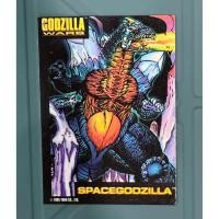 ราคา GODZILLA WARS CARD #1 Space Godzilla TRENDMASTERS TOY INSERT CARD TOHO 1995 (43253209890)