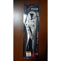 ราคา Kranestore คีมล็อคปากใหญ่จับน็อต 10" ยี่ห้อSteeler (2069882068)