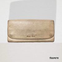 ราคา กระเป๋าสตางค์ Miu Miu มือสองของแท้ (23888015217)