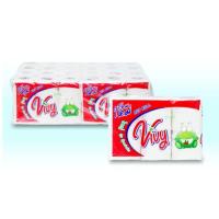 ราคา ทิชชู่ม้วนวีวี่ Vivy กระดาษทิชชู่ กระดาษชำระ กระดาษทำความสะอาด ทิชชู่ม้วน ทิชชู่ยกแพ็คx8แพ็ค หนานุ่ม (28876534330)