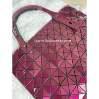 ราคา ♞,♘Bao Bao Issey Miyake 10x10, metallic red wine Color fdki (29266867705)